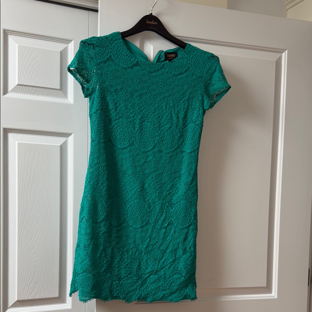 Green Lace Dress
